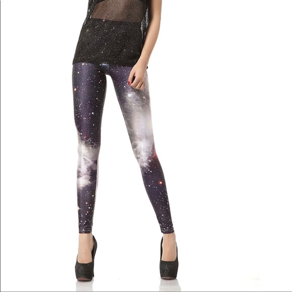 Boutique Pants - ✨Cosmic Galaxy Patterned Spandex Leggings✨